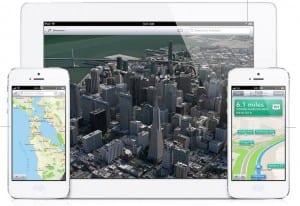 The Apple Maps flyover effect and normal map view