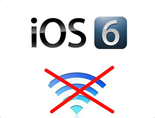 iOS 6 users report having WiFi problems