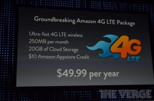 Cheap Amazon 4G LTE plan priced at $49.99 per year