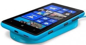 Nokia wireless charging is built in