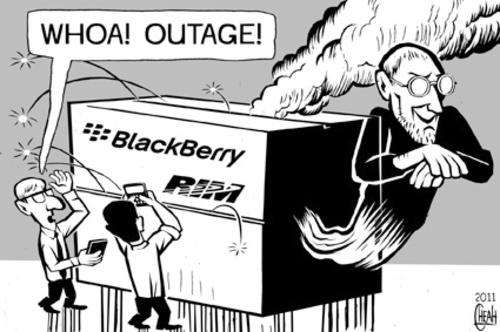 BlackBerry outage