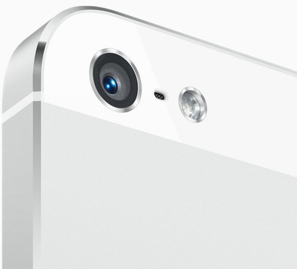 Image of the iPhone 5 camera