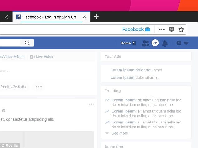 Mozilla's latest browser add on - Facebook Container
