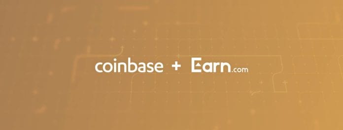 Coinbase and Earn.com