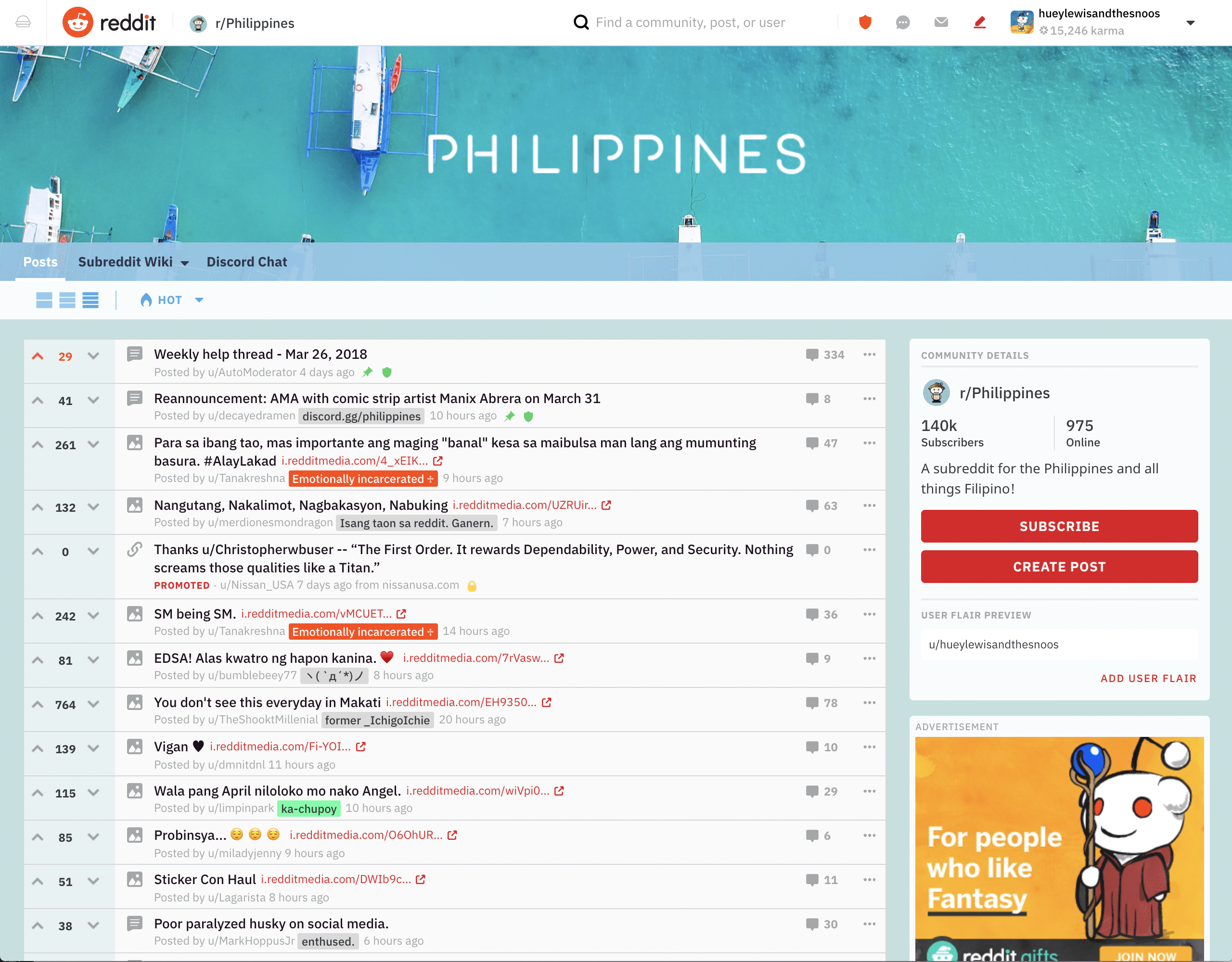  Reddit in the Compact View