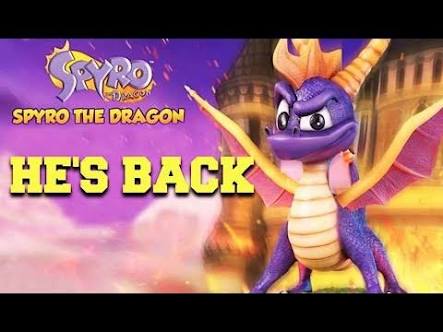 Spyro the dragon of the 90's