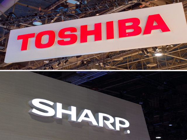 Toshiba and Sharp